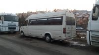  volkswagen lt 35 2004 model hatasız kasa, tavan arka, beyaz renk uzun şase kupa, camlı koltuklu uzu