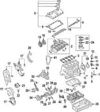 VOLKSWAGEN SCIROCCO CIKMA ORJINAL YARIM MOTOR BOŞ BLOK VE MOTOR PARCALARI 